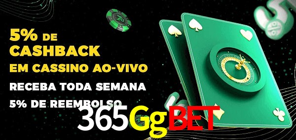 Promoções do cassino ao Vivo 365Ggbet